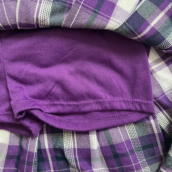 Garanimals Plaid Pleated Skort 18M | Purple Casual VGUC Toddler Skirt Shorts - Picture 8 of 14